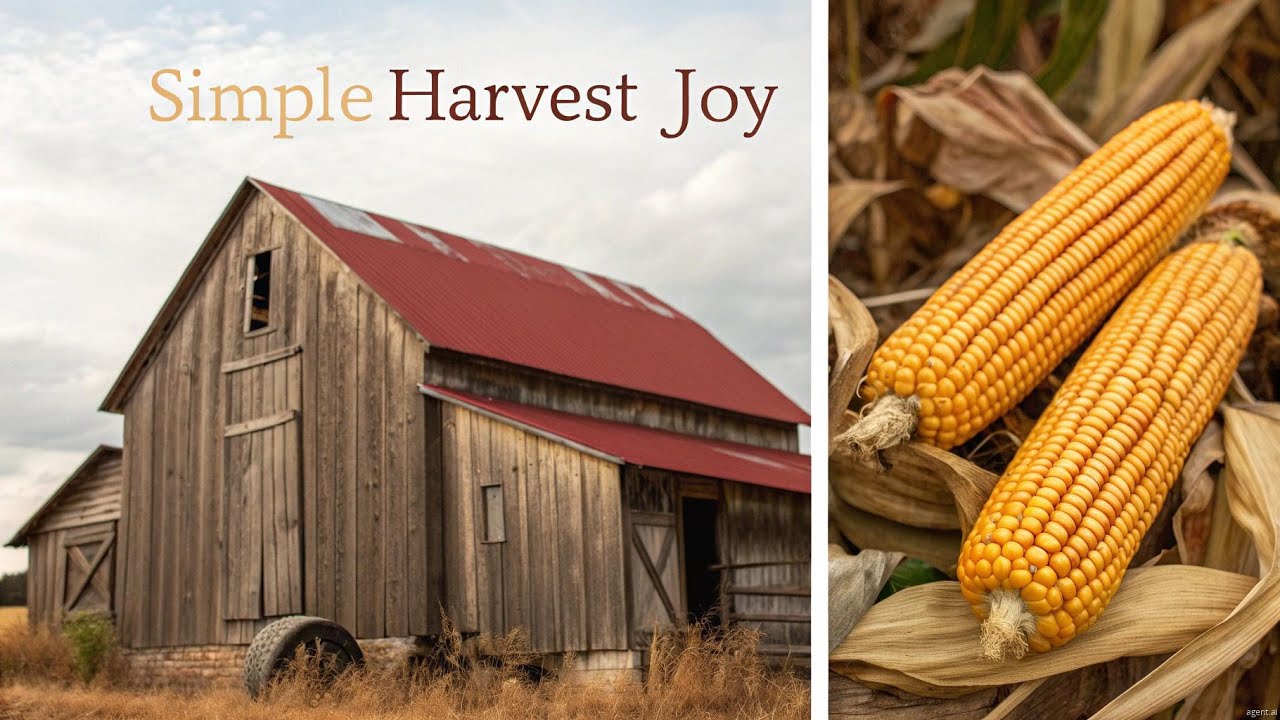 Harvest Time in My Hometown &ndash; Peaceful and Simple