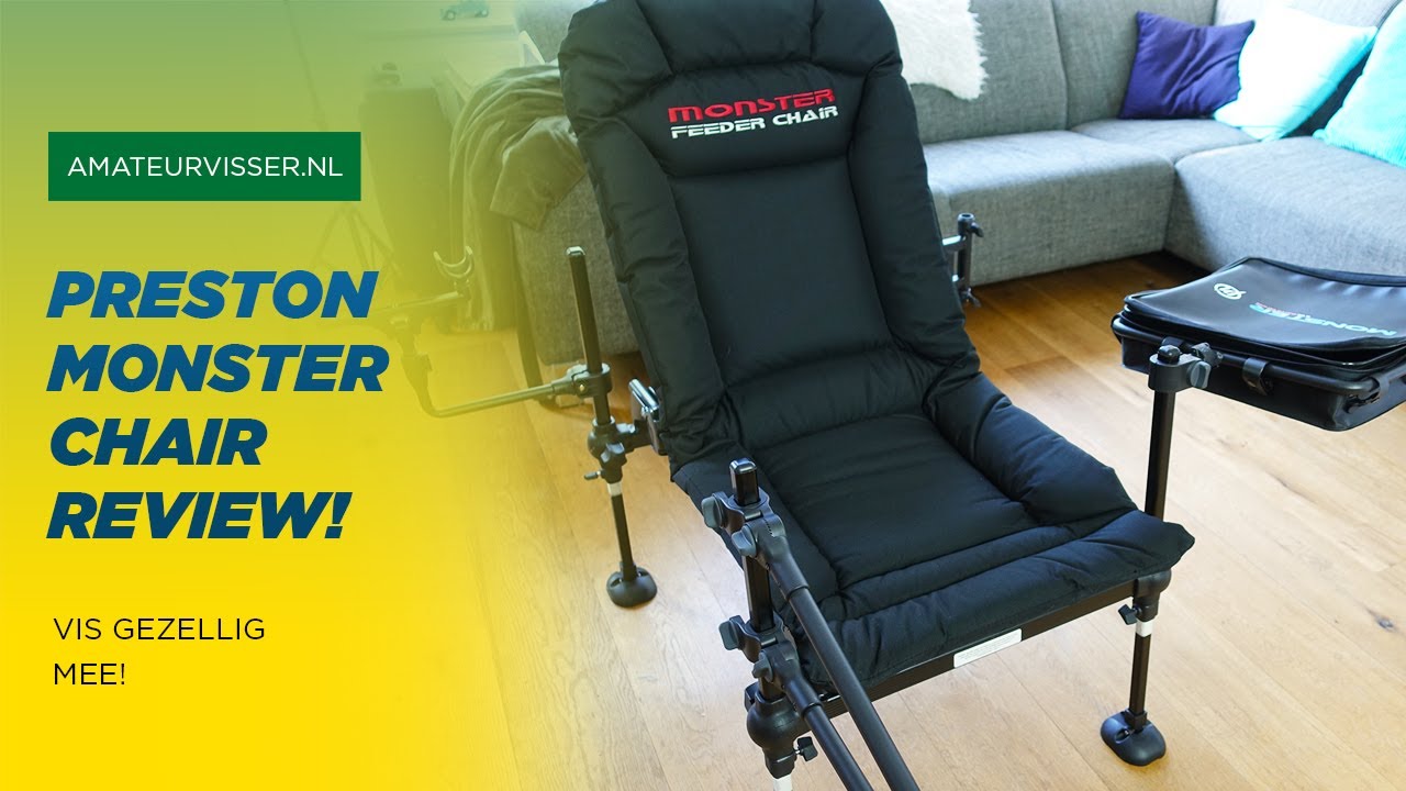 REVIEW van de PRESTON MONSTER FEEDER CHAIR