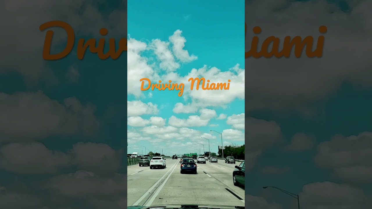 Driving Miami - 95 North to the 195 East #goprohero10 #miami #shorts @drivingmiami305