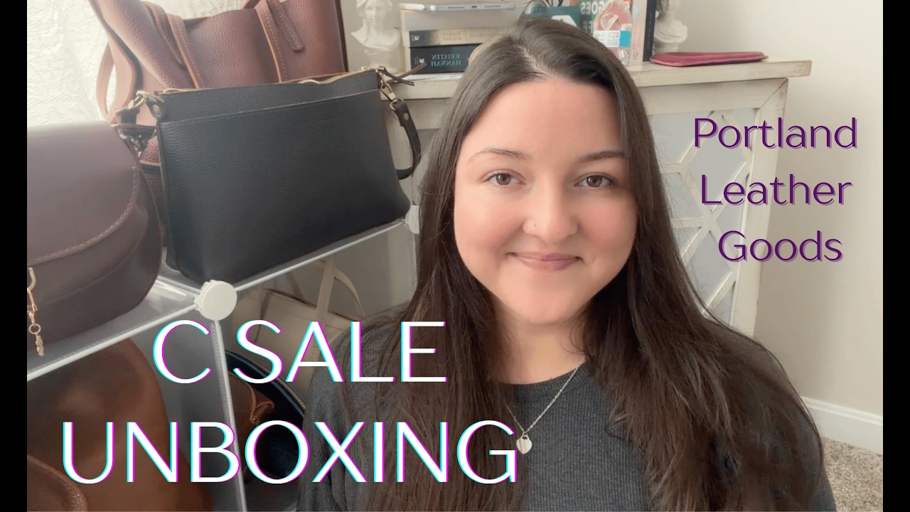 Распаковка товаров с распродажи Portland Leather C | 2 загадочных пакета — что мне попалось? 😳