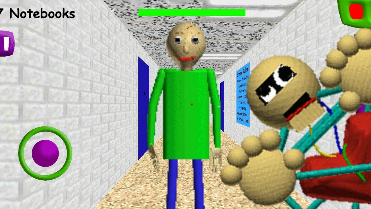 Прохождение Baldi's Basics in Education and learning 1.3.2 iOS на Android N 1