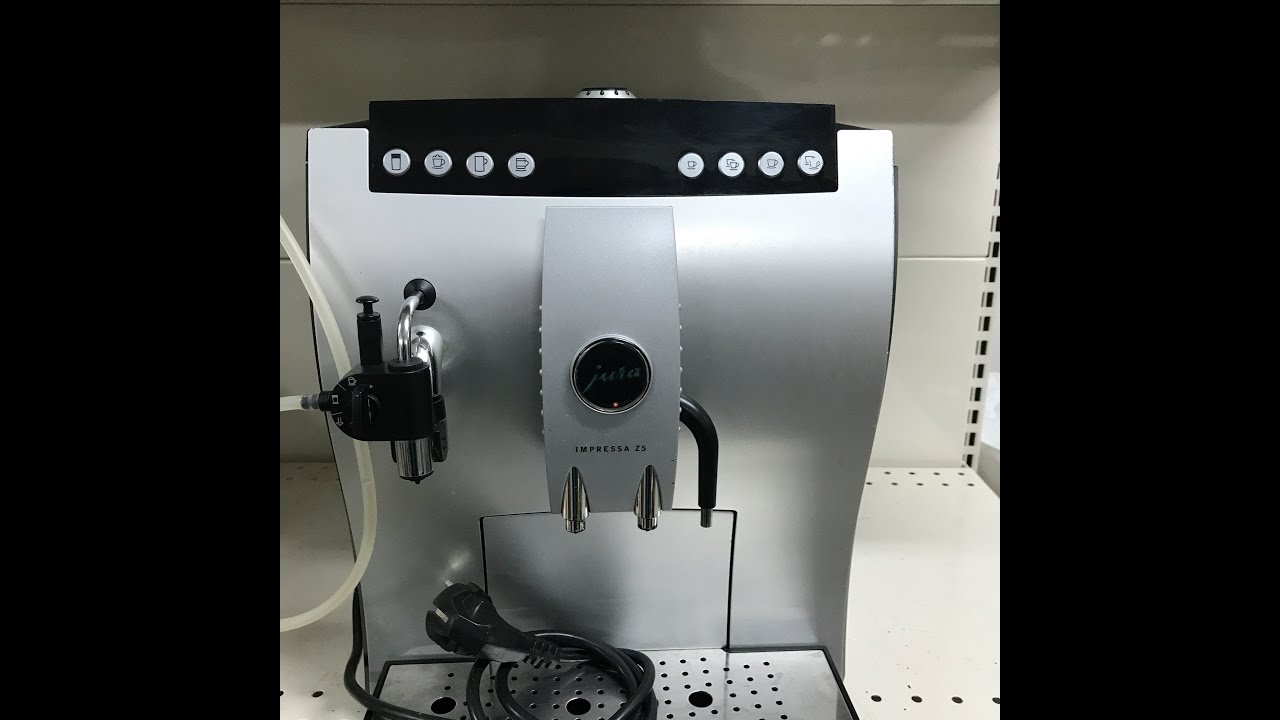 Jura Impressa Z5 приготовление эспрессо, капучино, кофе с молоком, подача горячей воды