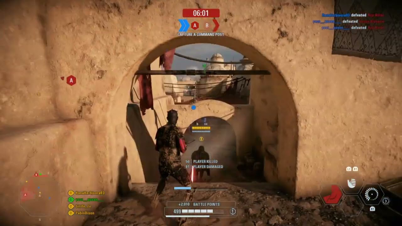 Star Wars Battlefront 2: CO-OP Gameplay with Darth Maul (TATOOINE)