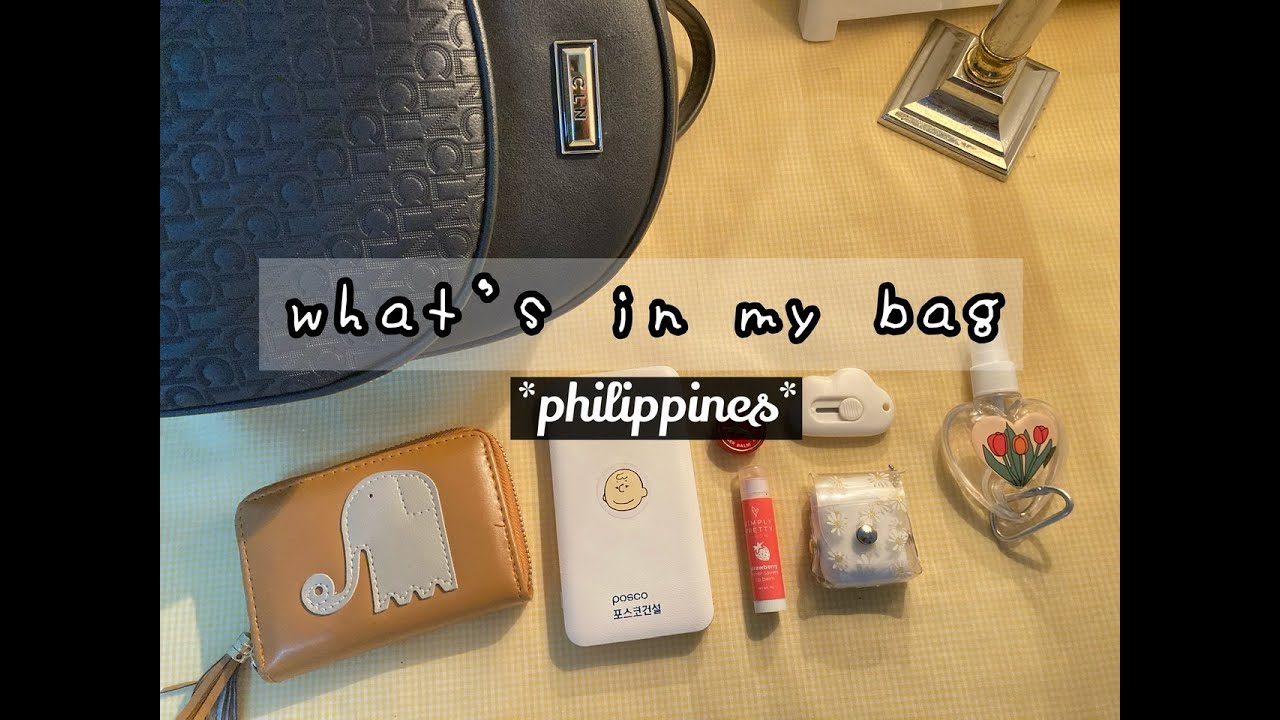 🍊 what's in my bag *quarantine edition* |