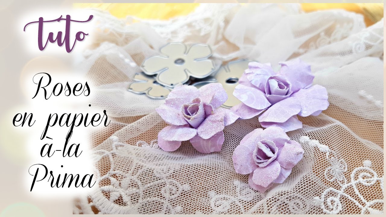 [TUTO] Comment faire les roses en papier soi-meme facile et rapide