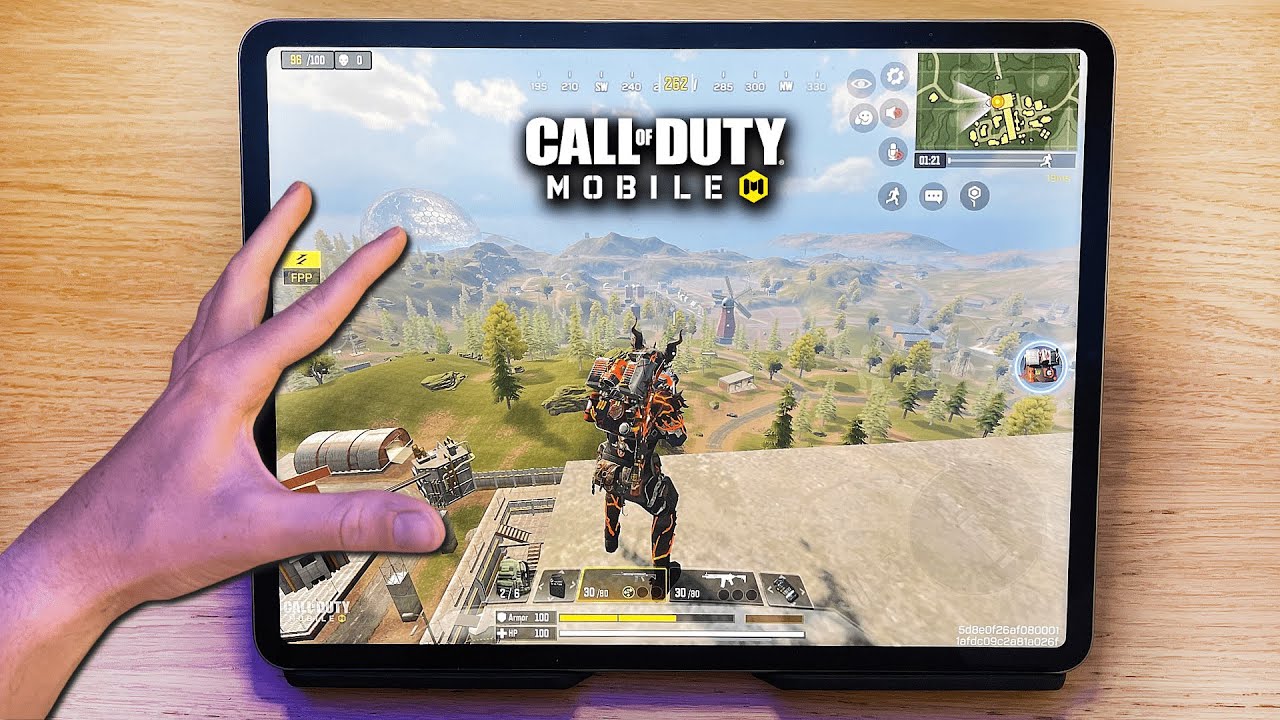FIRST TIME playing COD MOBILE on IPAD 🤯