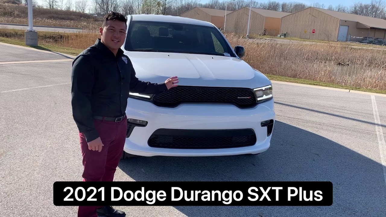 2021 Dodge Durango SXT plus walk around