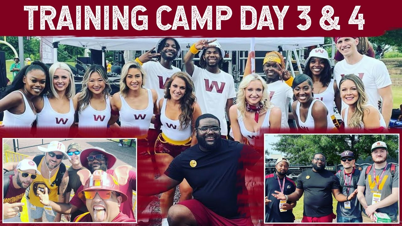 Richmond Rio VLOGS from Washington Football Team Training Camp FINALE