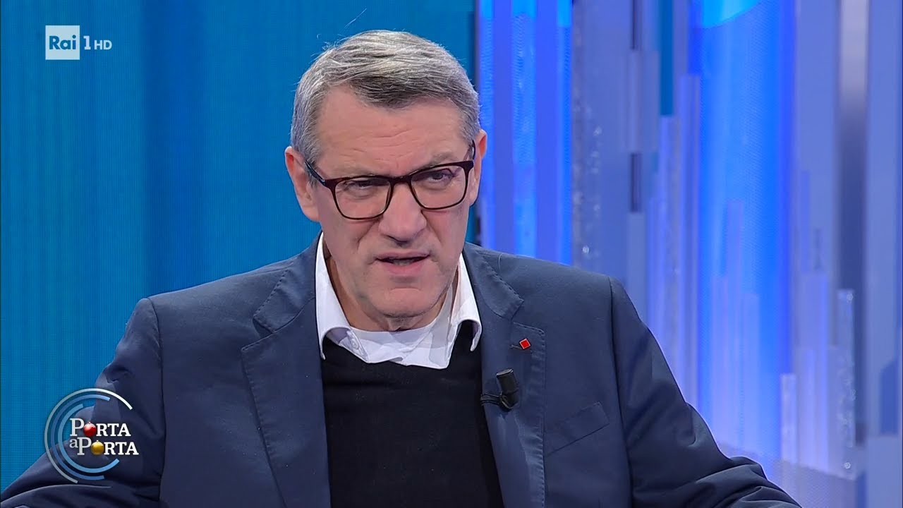 Maurizio Landini - Porta a porta 15/12/2022