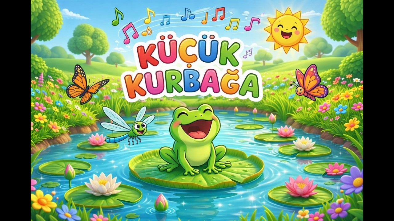 Küçük Kurbağa 🐸 | Zıpla Zıpla Kurbağa | Bambali Çocuk Şarkıları