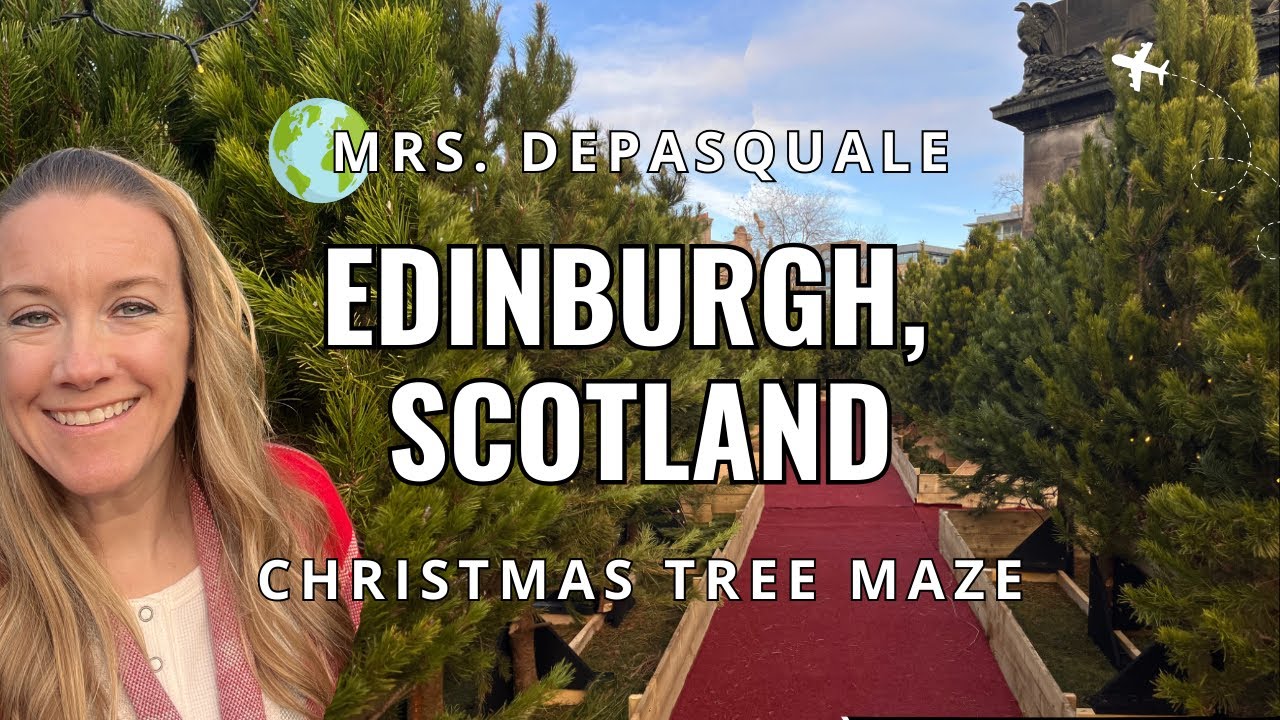 Edinburgh Christmas Tree Maze