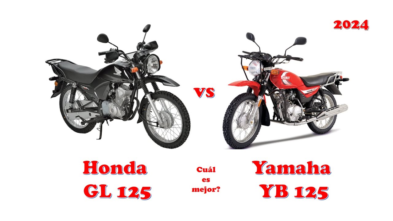 HONDA GL 125 vs YAMAHA YB 125 | Cuál es mejor | 2024 