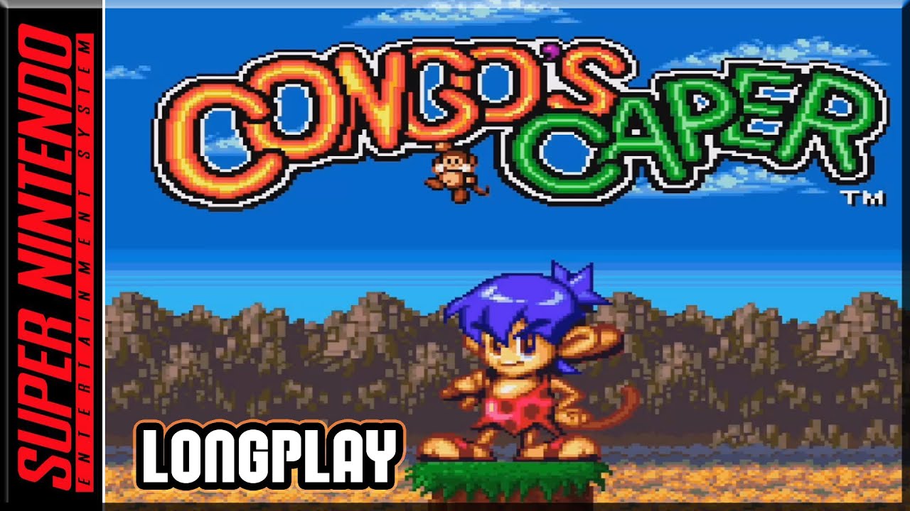 Congo's Caper - Full Game 100% Walkthrough | Longplay - SNES