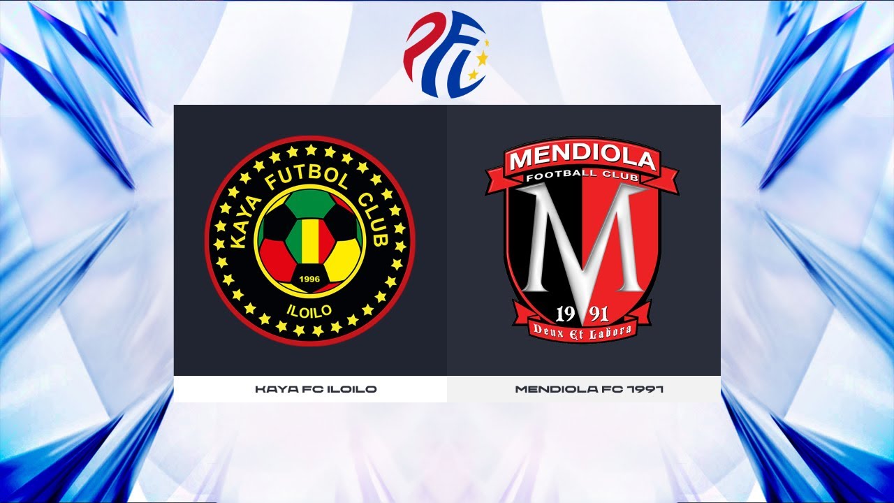 PFL Season 2024 - Kaya FC-Iloilo vs. Mendiola FC 1991