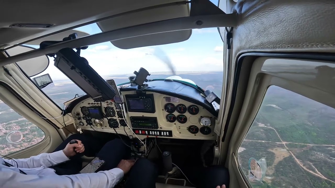 Decolando com meu Pai do Aeroporto de Mossoró um pouco antes da Azul linhas Aereas ✈️👨‍⚕️