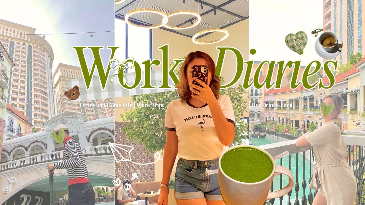 Work diaries, unboxing, slow living 👩🏻‍💻✈️🐾