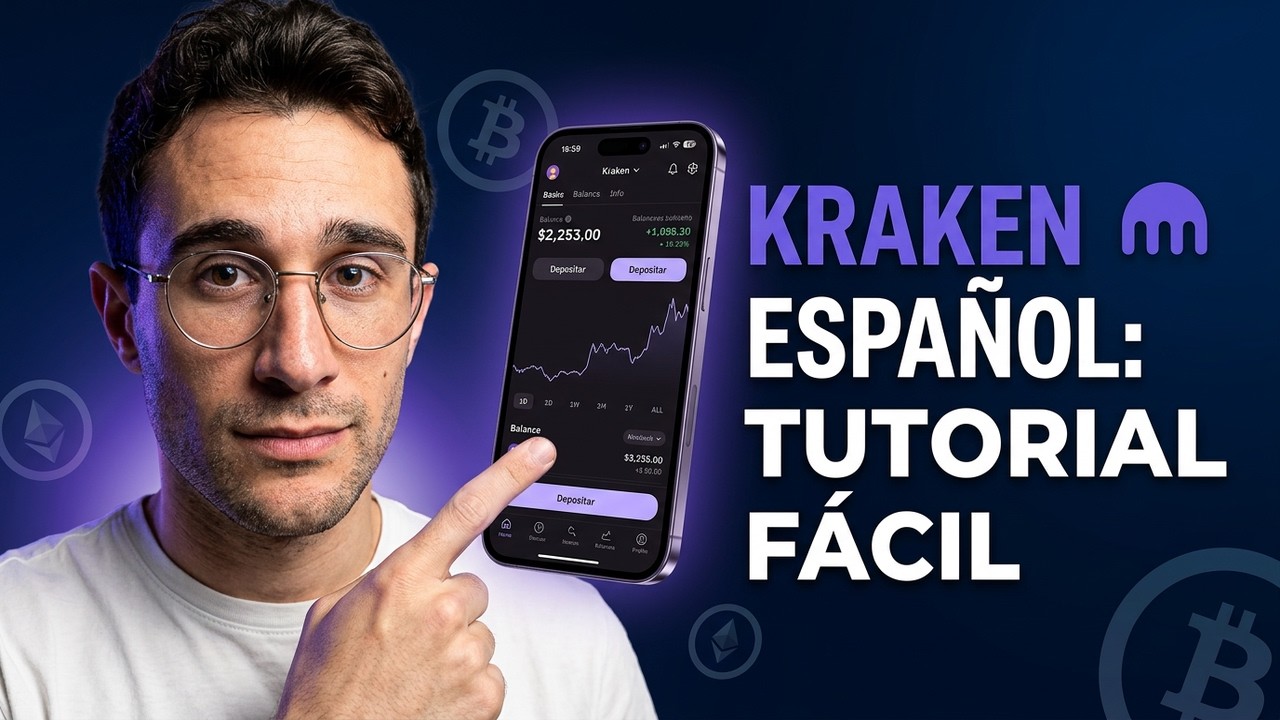 Como Funciona Kraken en Espa&ntilde;ol 2026 🟣 KRAKEN TUTORIAL