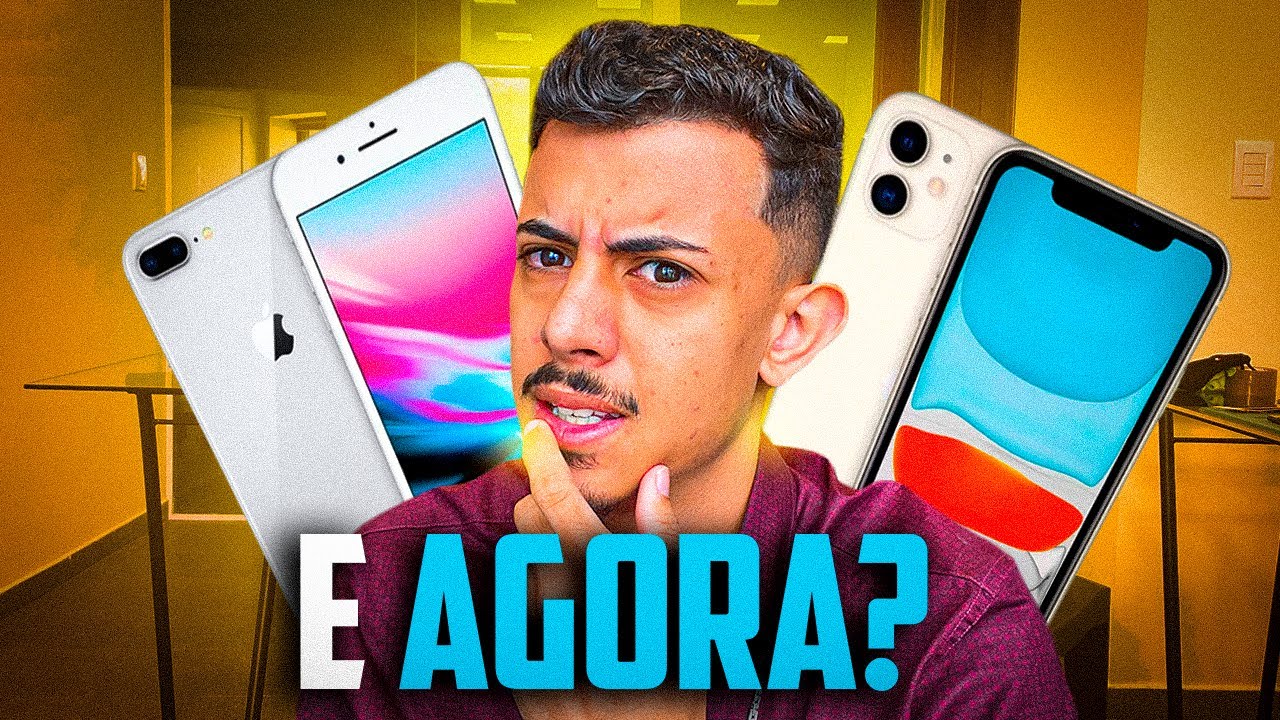QUAL VALE A PENA? IPHONE 11 vs IPHONE 8 PLUS - COMPARATIVO | OZIEL VIDAL
