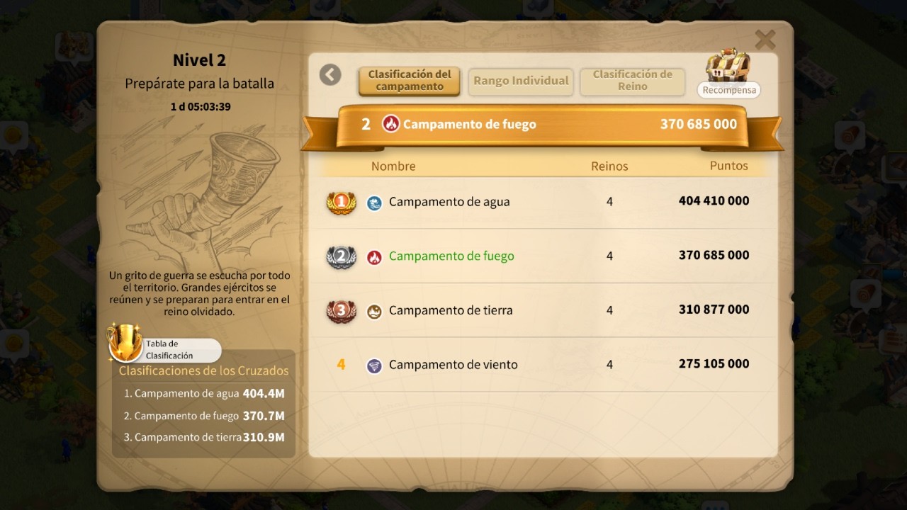ETAPA 2 PREKVK ¿TOP 10 HONOR? 🌊 #C13105  // RISE OF KINGDOMS ESPAÑOL