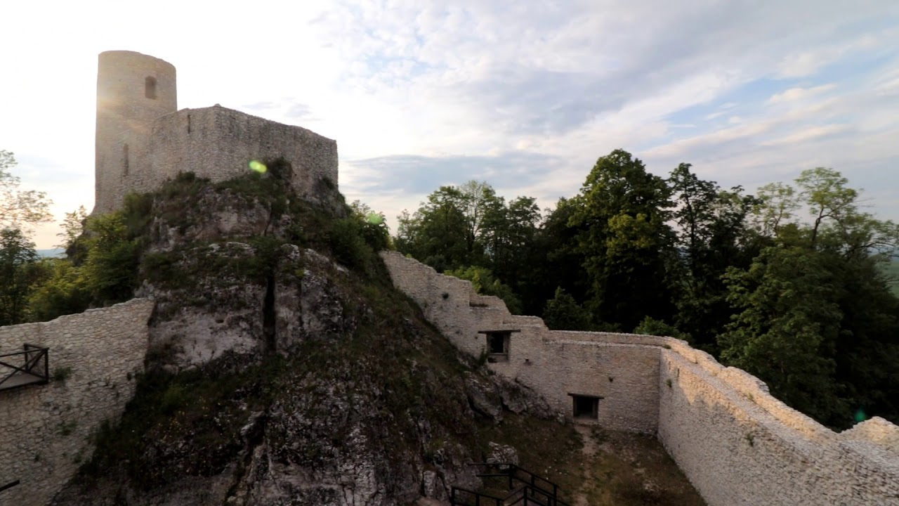 Zamek Pilcza Zamek Bąkowiec w Morsku maj 2020, Pilcza Castle Bąkowiec Castle in Morsko