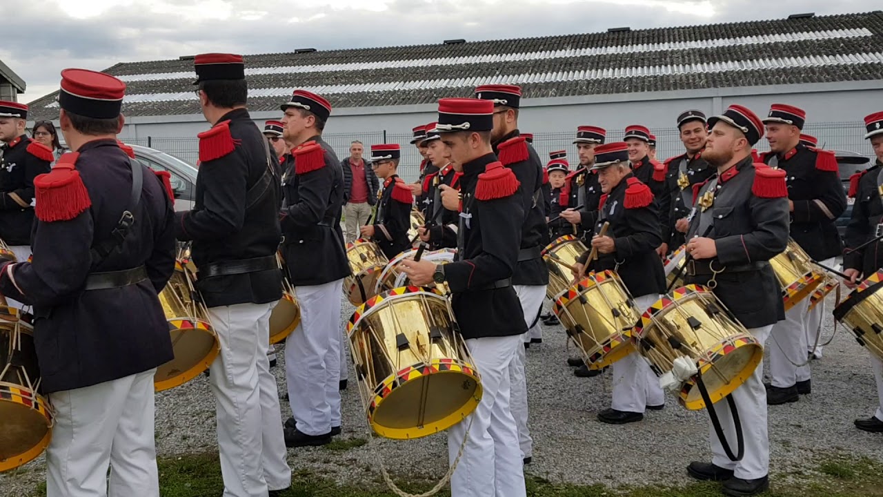 Concentration de tambours et fifres 2019 3 Florennes pour Destination à la vie et pour José Paquier