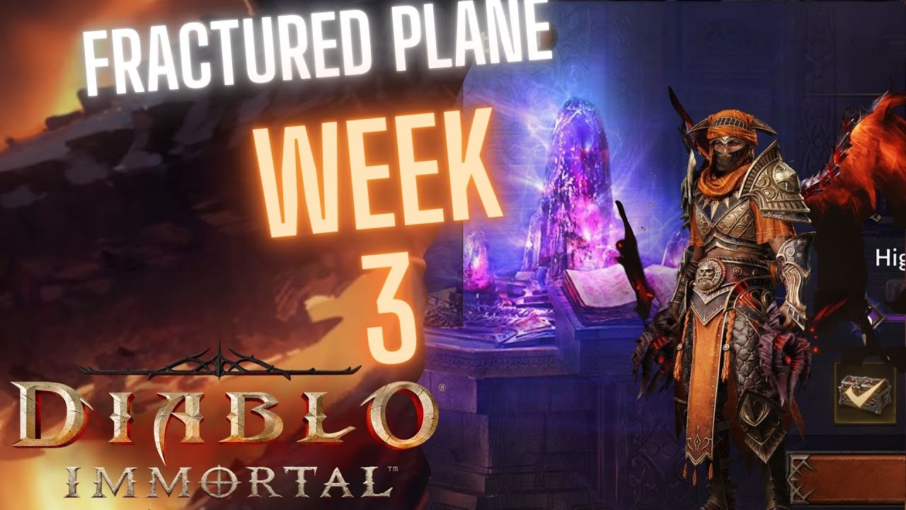 How to beat fractured plane under 30 minutes with monk | Diablo Immortal