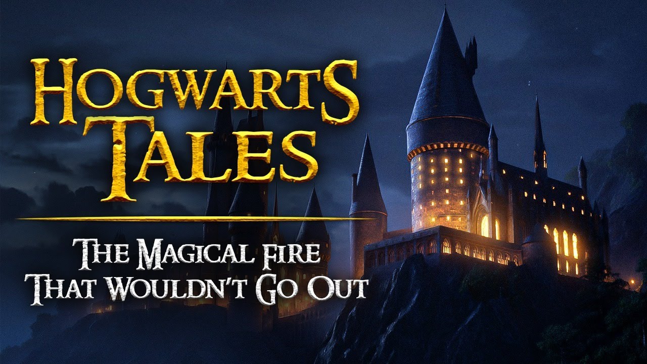 The Magical Fire That Wouldn’t Go Out – A Cozy Hogwarts Night