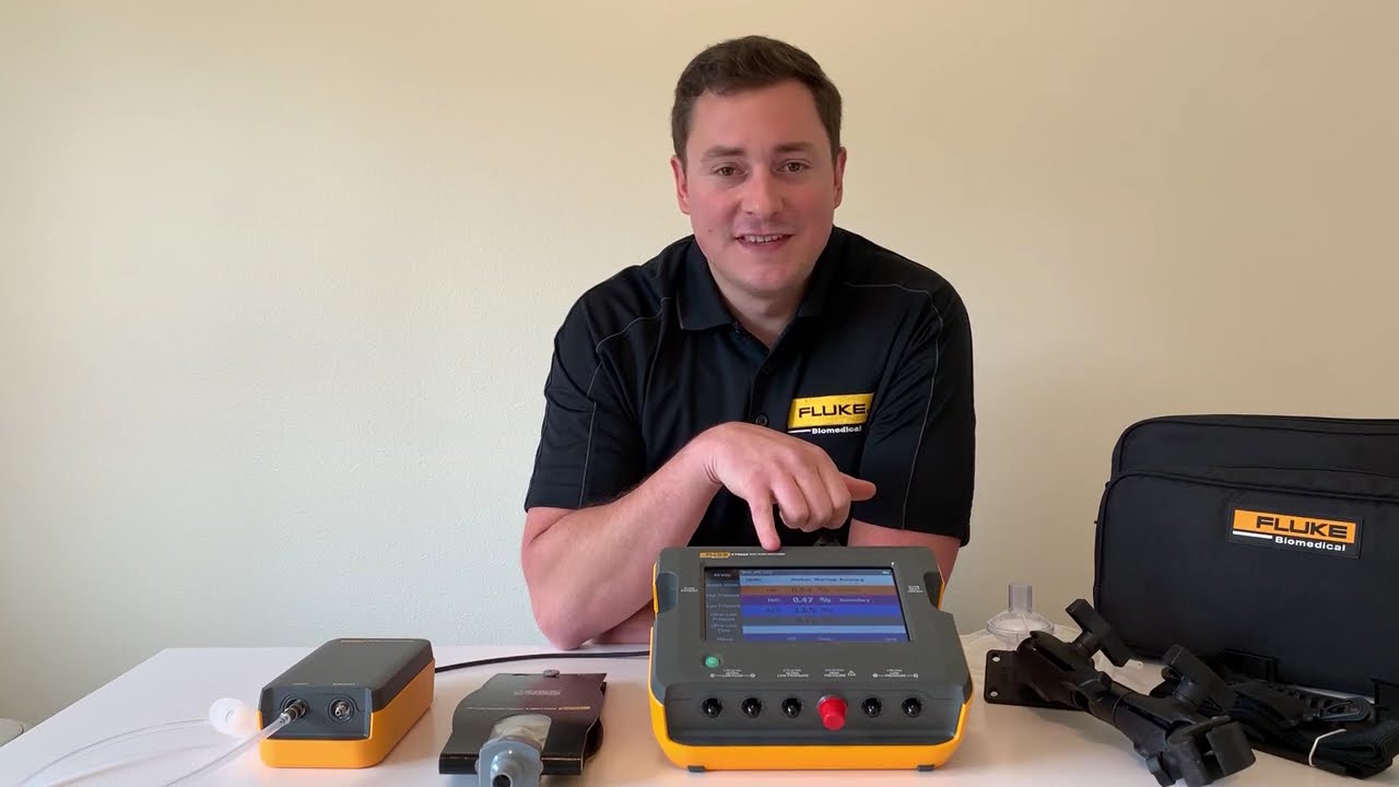 VT900A Gas Flow Analyzer + VAPOR Anesthesia Tester Demonstration Video