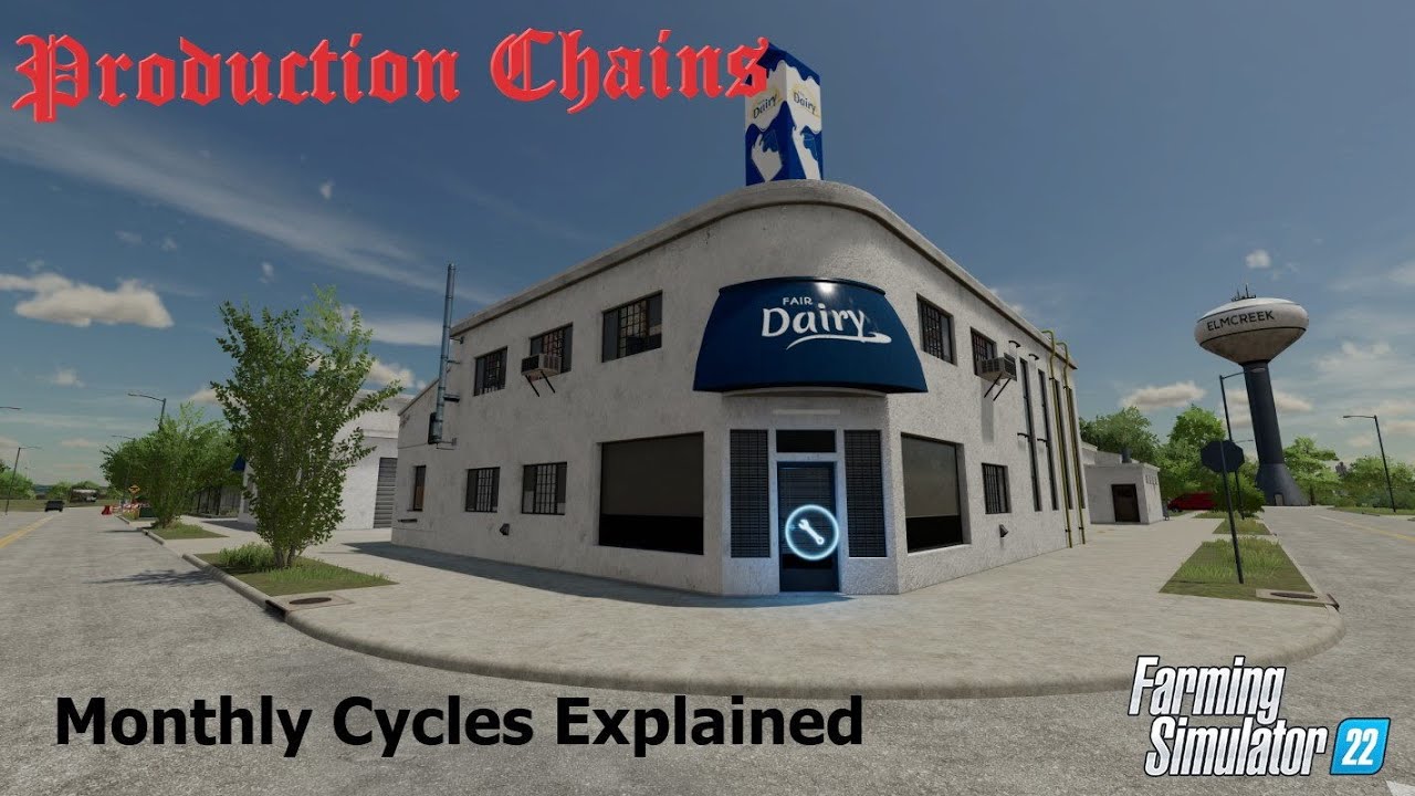 How do Production Cycles Work - Production Facilities - Farming Simulator 22