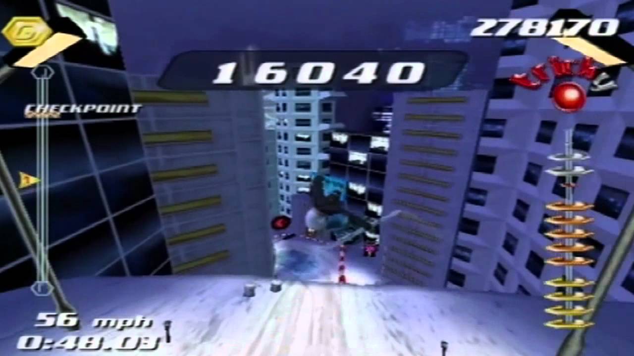 SSX Tricky - Mercury City Showoff GOLD!