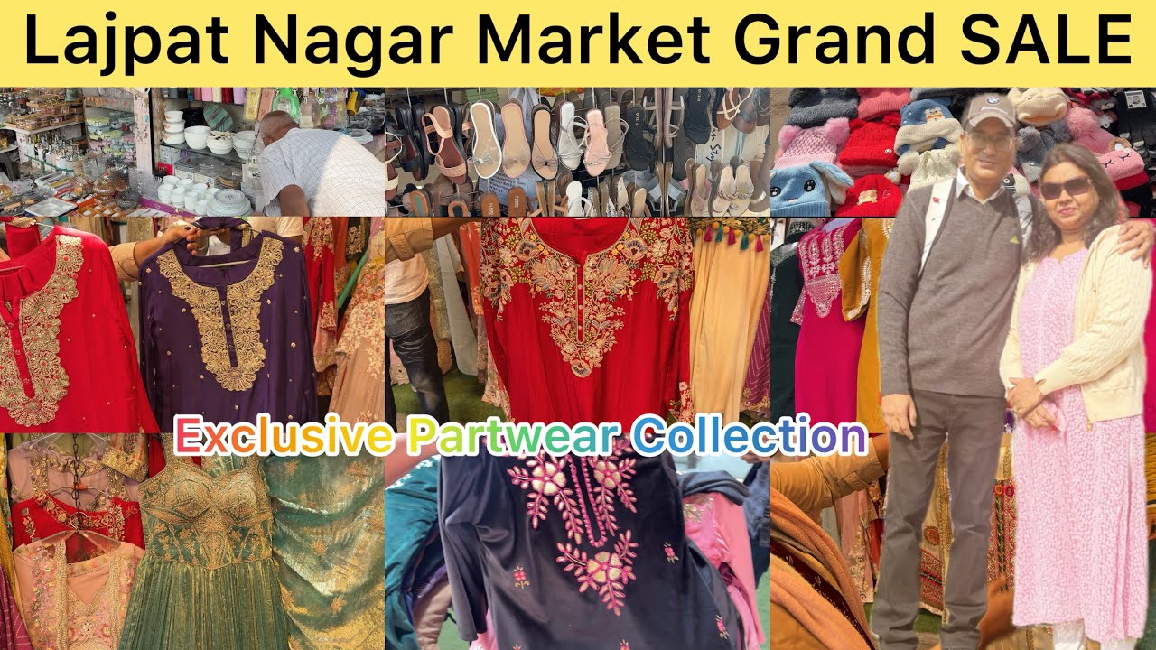 Lajpat Nagar Market Delhi | Exclusive Winter & Ethnic Wear Collection | Central Market Lajpat Nagar 