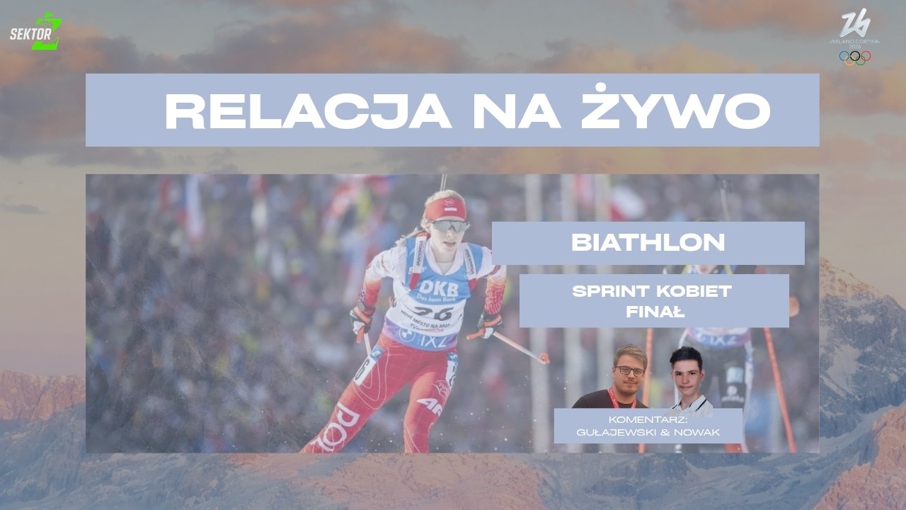 BIATHLON I SPRINT KOBIET I ZIMOWE IGRZYSKA OLIMPIJSKIE I TRANSMISJA NA ŻYWO I KOMENTARZ1