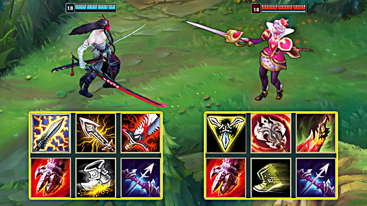 YONE vs FIORA FULL BUILD FIGHTS & Best Moments!