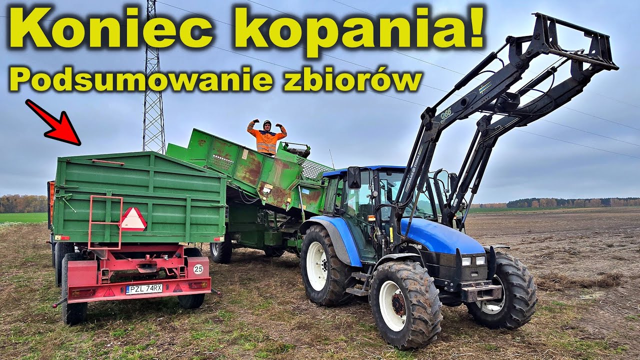 To koniec kampanii ziemniaczanej 2024! | Podsumowanie plonów | Najszybciej wykopany transport!