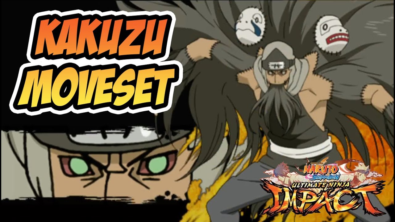 Naruto Ultimate Ninja Impact  [PSP] - Kakuzu Moveset