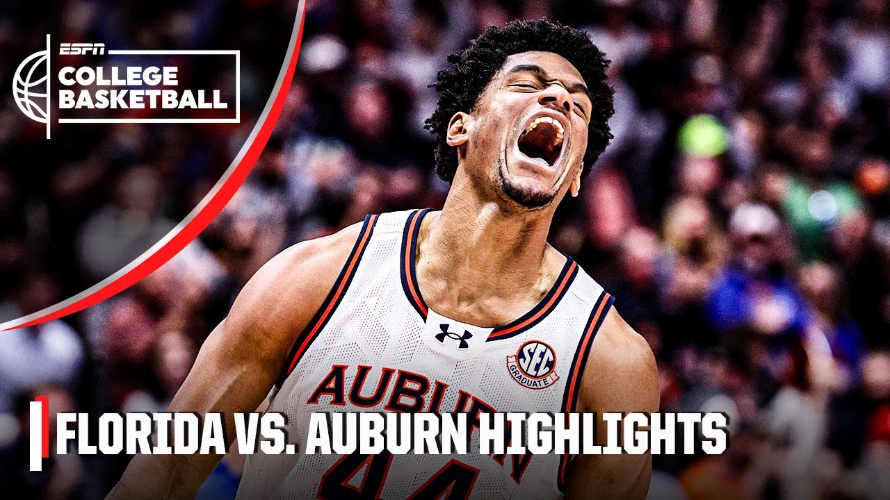 SEC TOURNAMENT CHAMPS 🏆 Florida Gators vs. Auburn Tigers | ESPN College Basketball