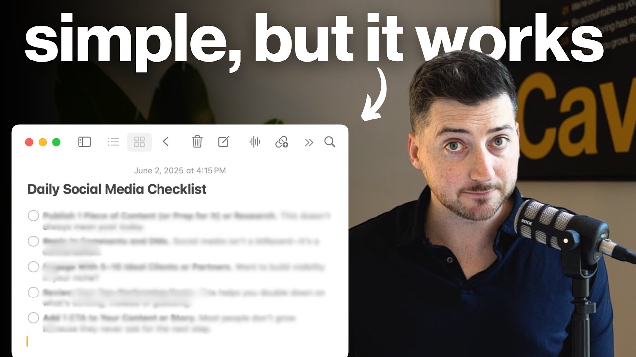 Daily Social Media Checklist to Grow Your Brand to 100K Followers on Social Media