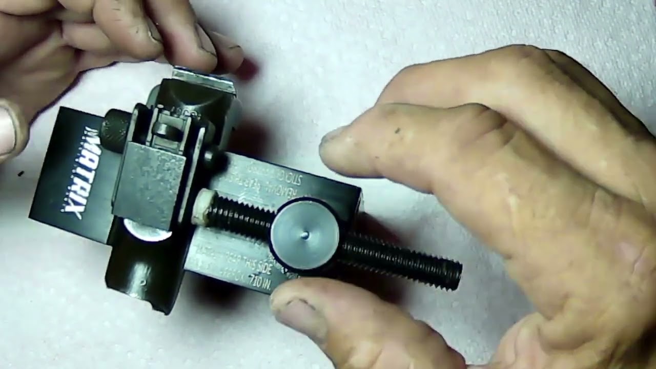 M1 Carbine DIY - rear sight removal
