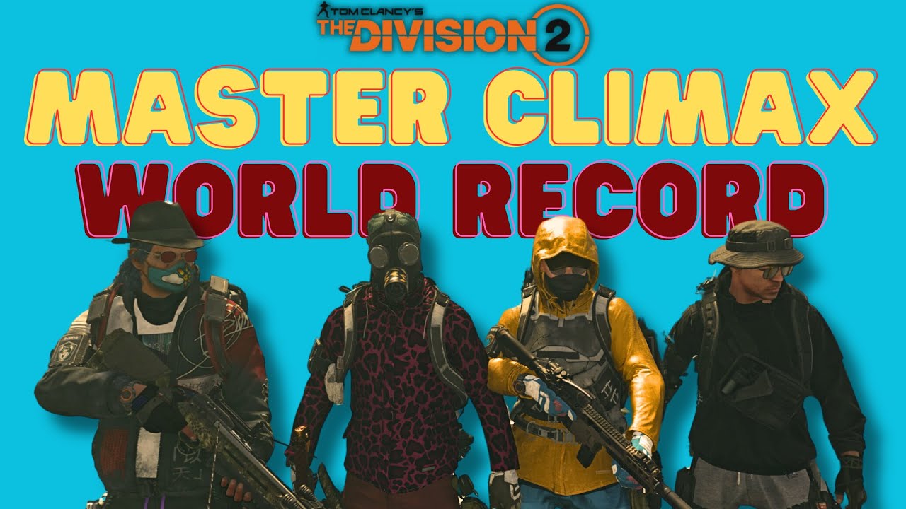 MASTER World Record Is Ours! | The Division 2 [13:41]