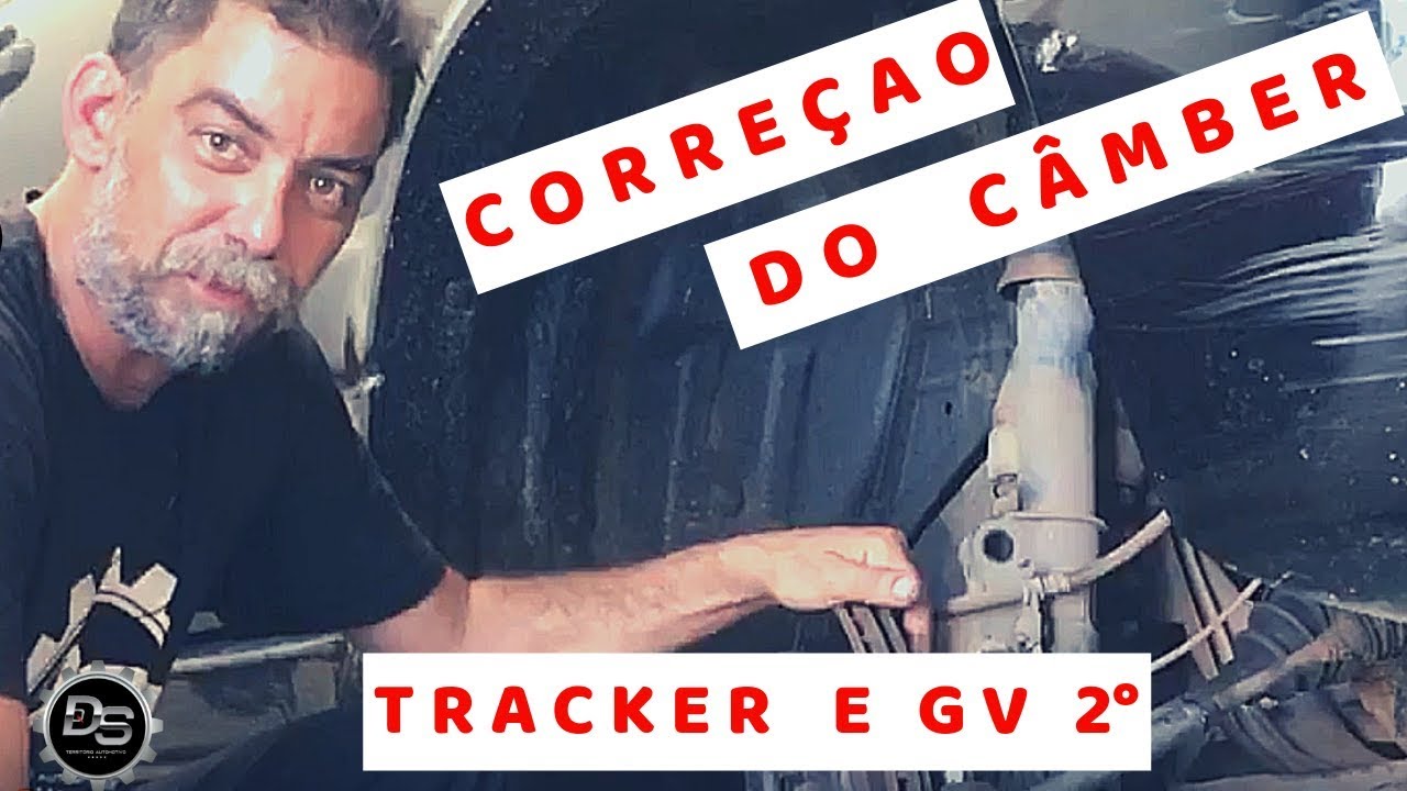 Como corrigir cambagem -Tracker e GV 2&deg; gera&ccedil;ao