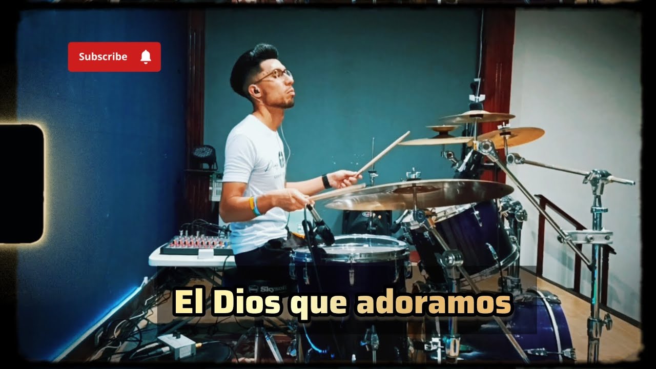 El Dios que adoramos | Gracia soberana | Batería cover 🥁