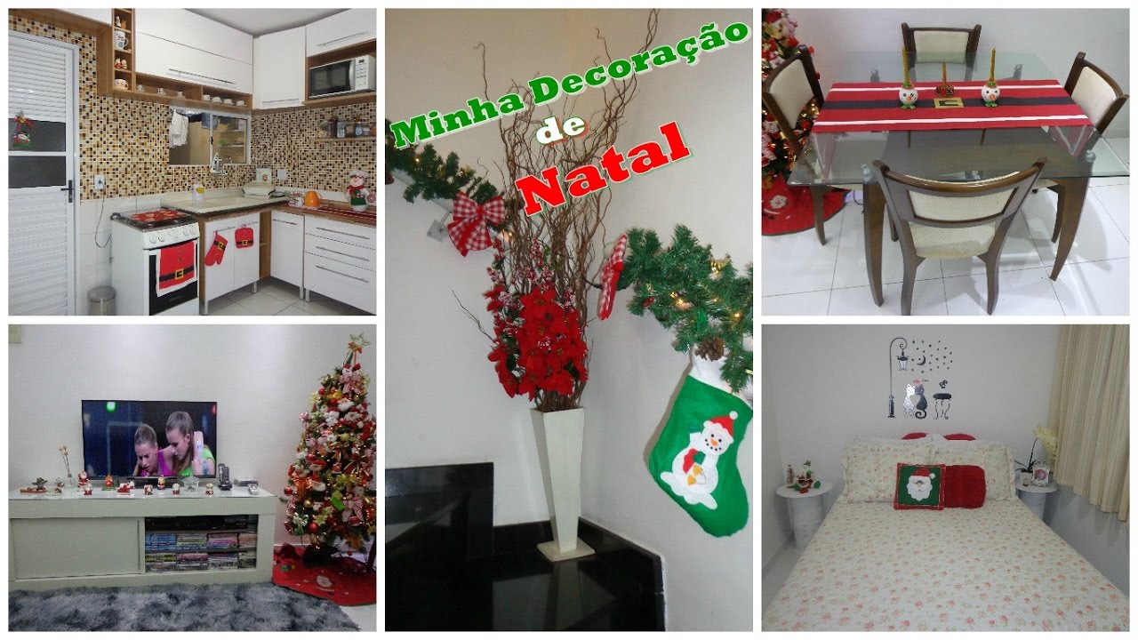Tour de Natal  pela casa - Decoração de Natal 2016