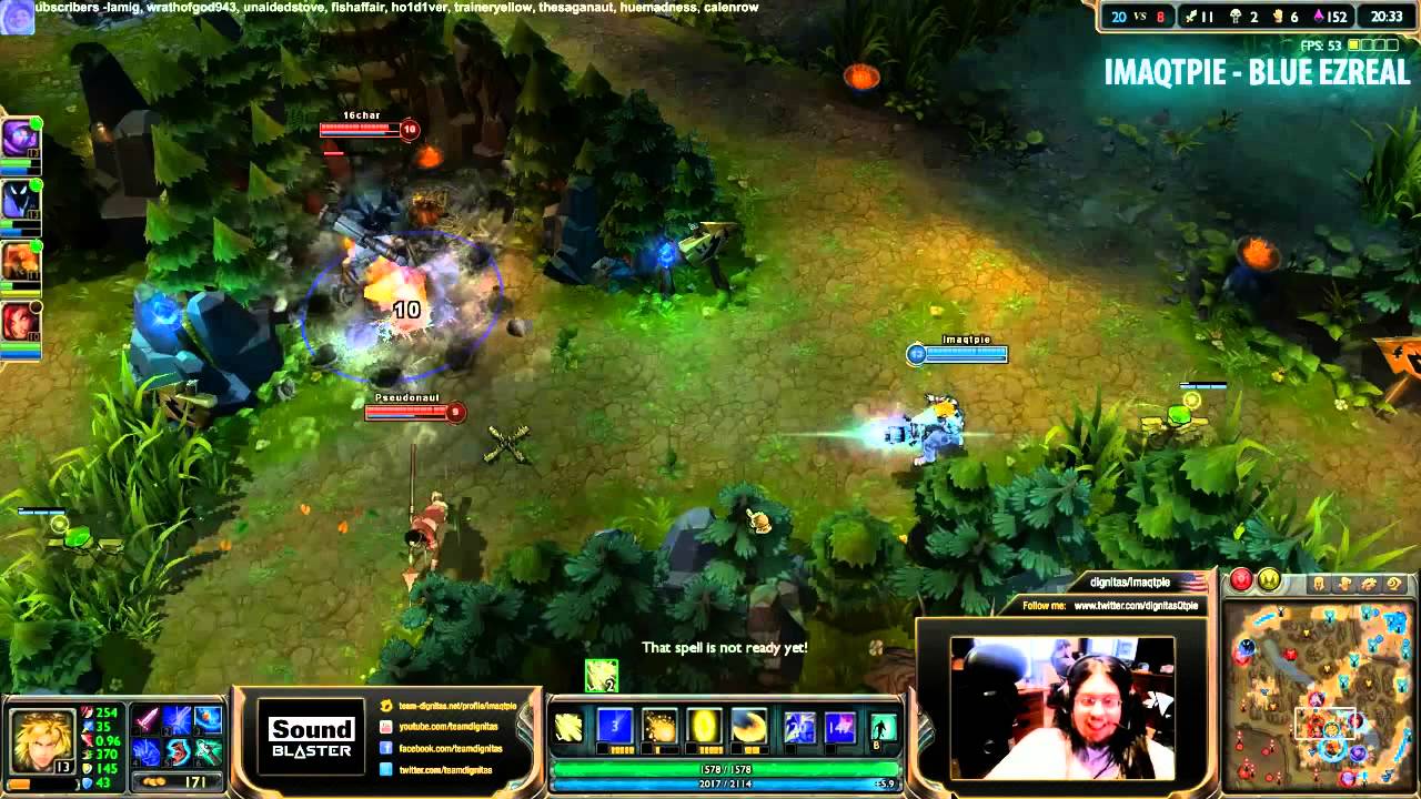 dignitas/Imaqtpie: Blue Ezreal Guide