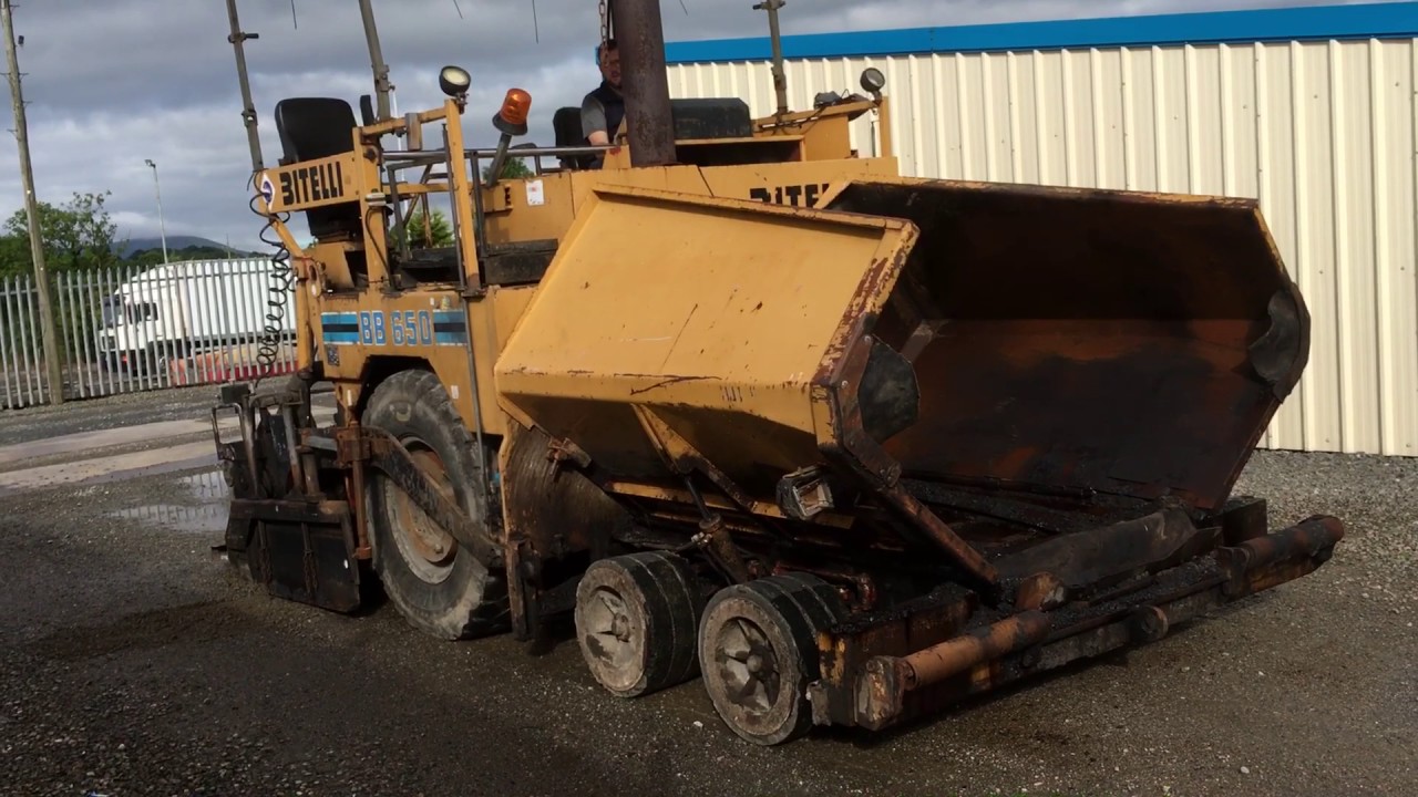 BITELLI BB650 TAR SPREADER / PAVER
