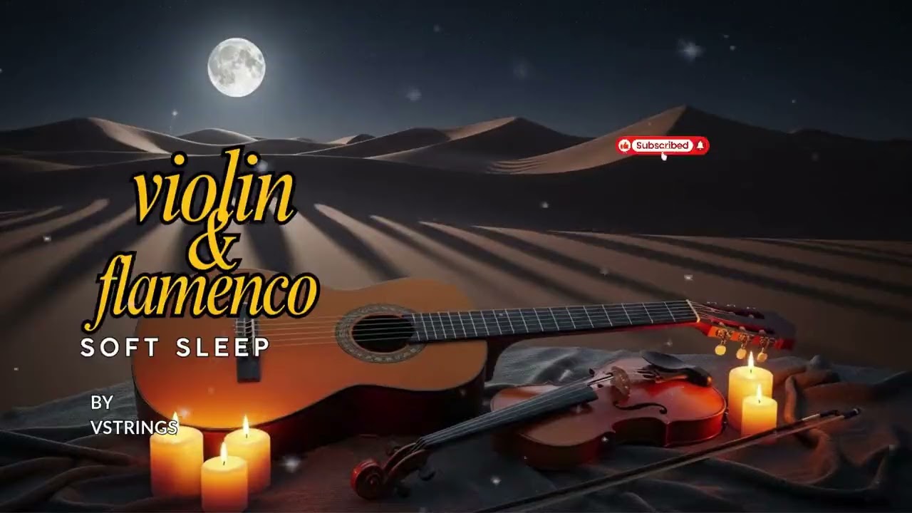 Relaxing Flamenco Guitar & Violin | Soft Flamenco Melodies for Sleep & Calm Nights
