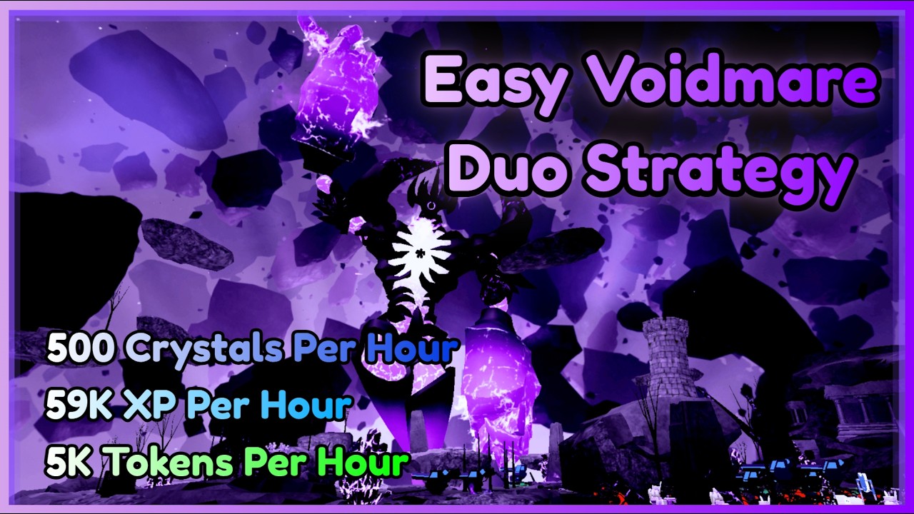 The BEST and EASIEST Duo Voidmare Strategy! | Tower Defense X