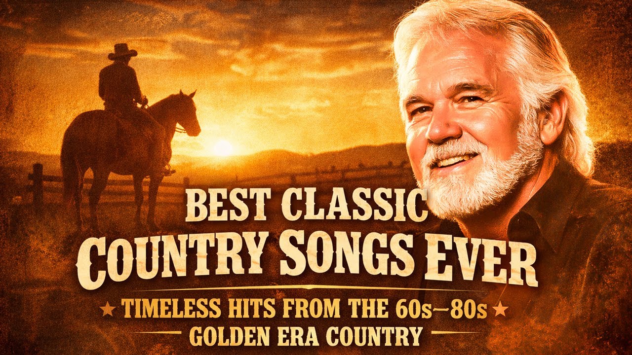 Best Classic Country Songs Ever 🤠 Timeless Hits from the 60s–80s | Golden Era Country