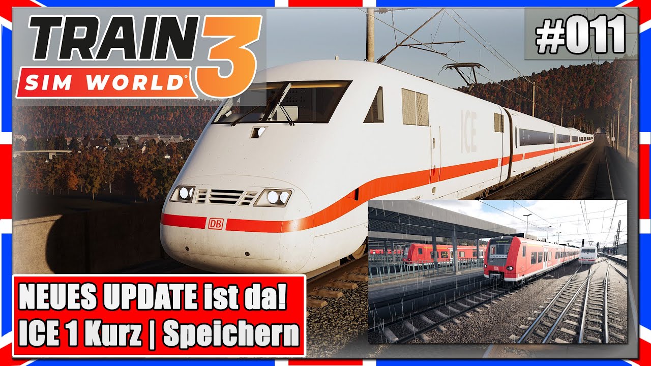 Train Sim World 3 | NEUES UPDATE ist da! | ICE 1 KURZ | Spiel speichern? | TSW 3 [PC|Deutsch]