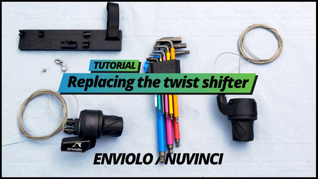 Enviolo/ NuVinci twist grip shifter replacement | Tutorial 🔧 | EBIKE24