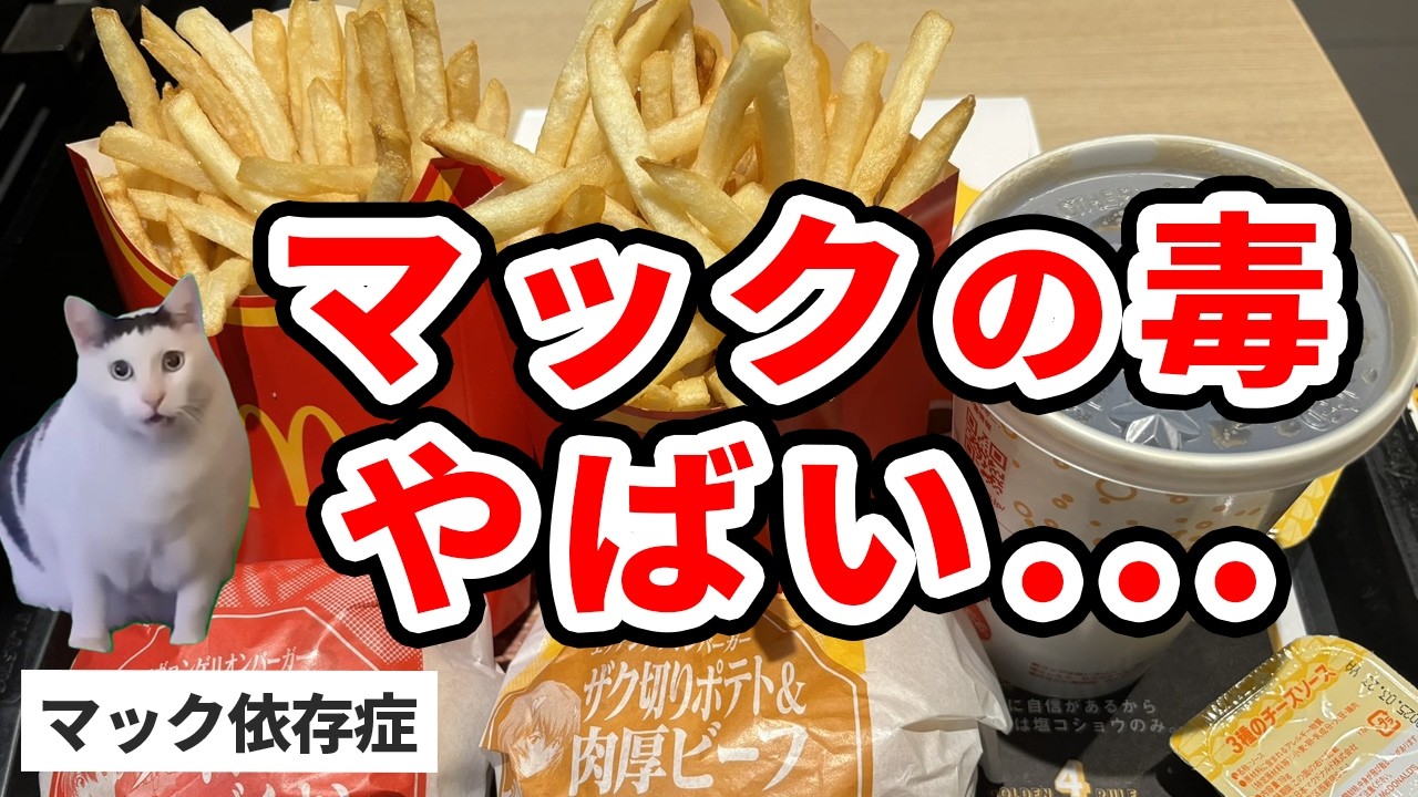 定期的にマックを食べたくなる闇の理由